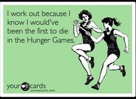 Funny Fitness Quote May the Odds be Ever in Your Favor